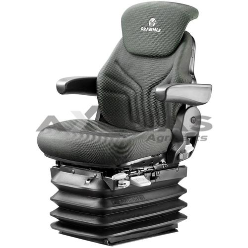 TRACTOR SEAT GRAMMER MAXIMO COMFORT WITH FOLDABLE ARMREST & PNEUMATIC SUSPENSION 12V