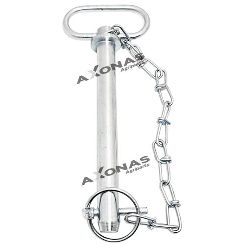 HITCH PIN WITH LINCH PIN & CHAIN 19X165mm
