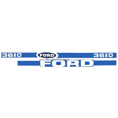 DECAL SET FORD 3610