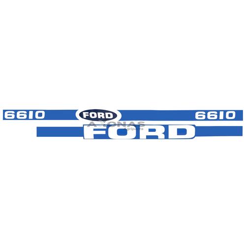DECAL SET FORD 6610