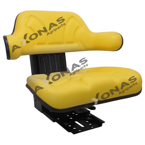 TRACTOR SEAT WITH ARMREST (YELLOW)