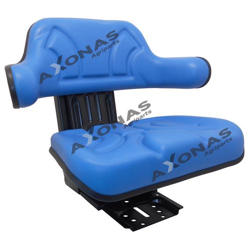 TRACTOR SEAT WITH ARMREST (BLUE)
