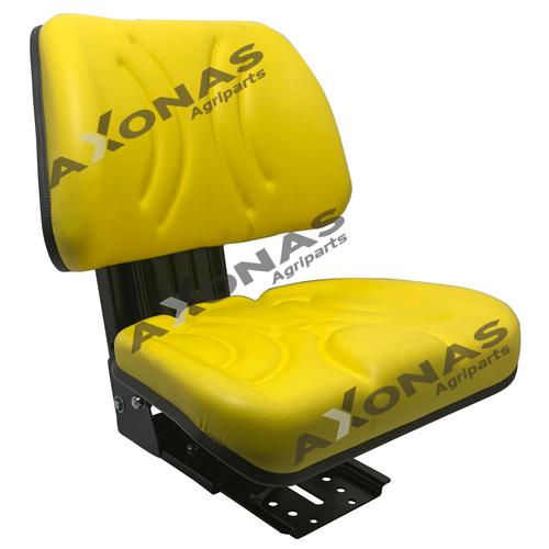 TRACTOR SEAT WITHOUT ARMREST YELLOW