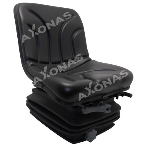 COMPACT PAN TYPE SEAT WITH MECHANICAL SUSPENSION