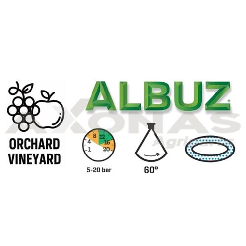 ATR 60˚ HOLLOW CONE NOZZLE ALBUZ - GREEN