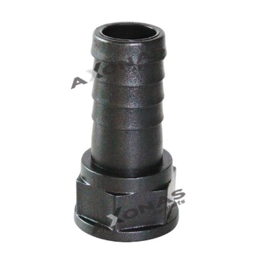 STRAIGHT HOSE FITTING WITH FEMALE THREAD (1 1/4'' - D32)
