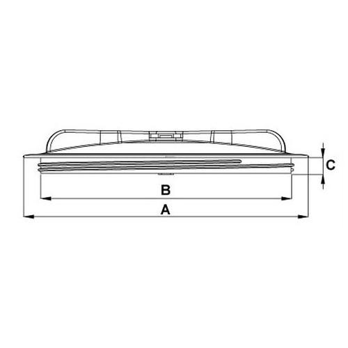 THREADED TANK LID 455mm