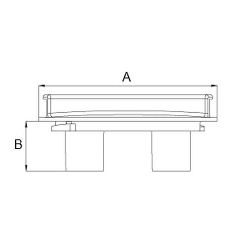 BAYONET LID (2) VALVES 140mm