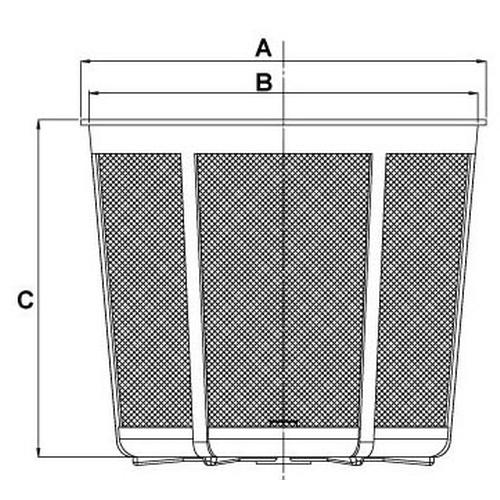 BASKET FILTER Ø250