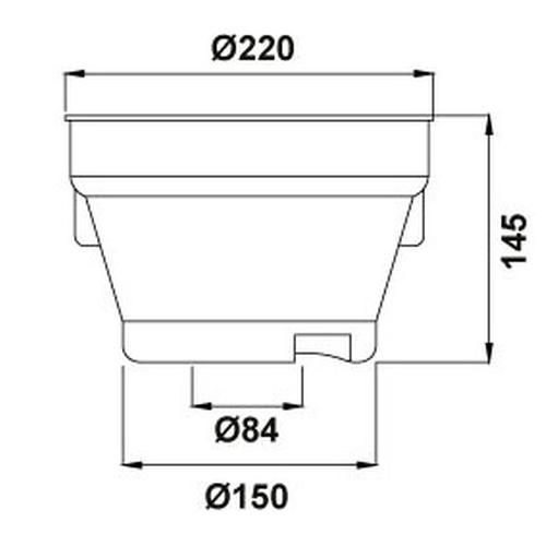 CARDAN PROTECTION 230x165x80mm