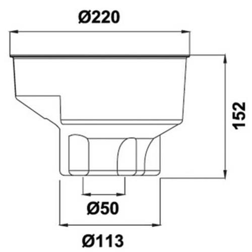 CARDAN PROTECTION 220x152x50mm