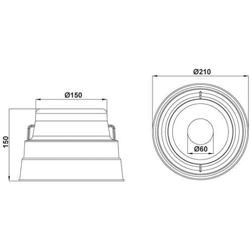 CARDAN PROTECTION 210x150x60mm
