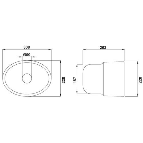 CARDAN PROTECTION 308x262x60mm