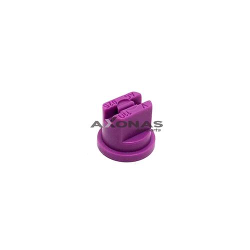 FLAT FAN NOZZLE 110° (VIOLET)