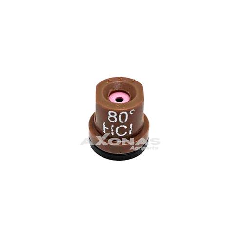 HOLLOW CONE CERAMIC NOZZLE 80˚ (BROWN)