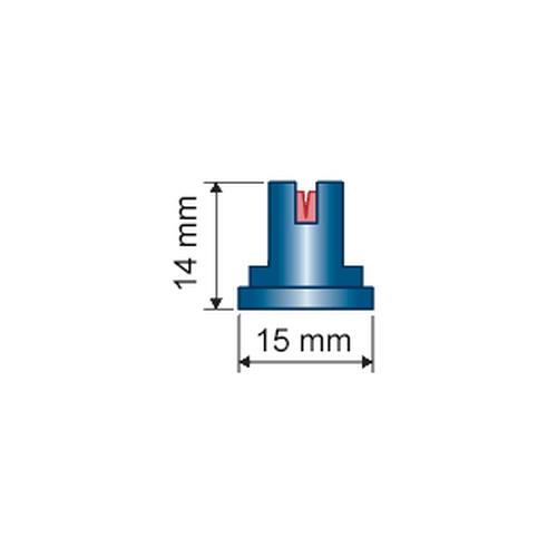 WIDE RANGE CERAMIC NOZZLE 110˚ (BLUE)