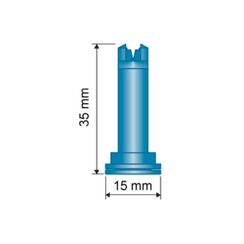 FAN AIR NOZZLE 100° (BLUE) 