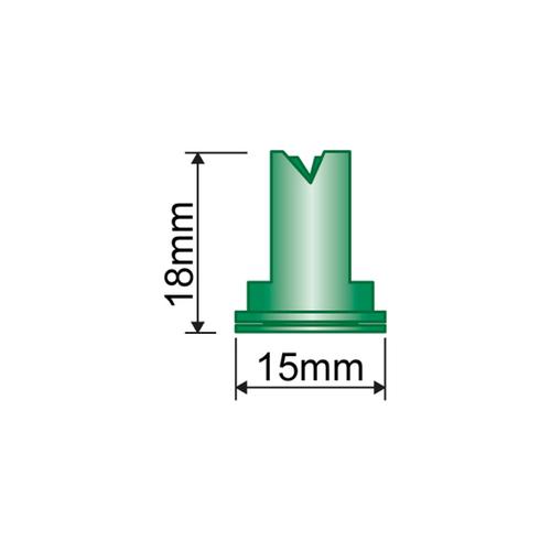 ΜΠΕΚ ΣΚΟΥΠΑΣ ΠΝΕΥΜΑΤΙΚΟ ΠΛΑΓΙΟ 80° AIR OFF CENTER & ΤΡΥΠΑ Φ1.6 (ΚΟΚΚΙΝΟ)