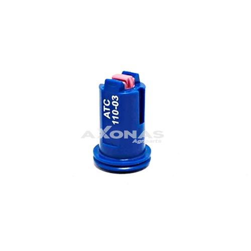 AIR TWIN CERAMIC NOZZLE 30° + 30° (110°) (BLUE) 