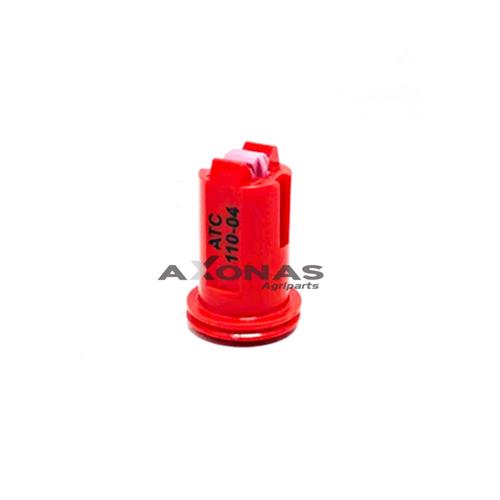 AIR TWIN CERAMIC NOZZLE 30° + 30° (110°) (RED)