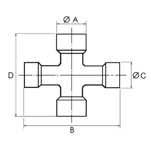 WIDE ANGLE CROSS KIT 24Χ91 - 27X75