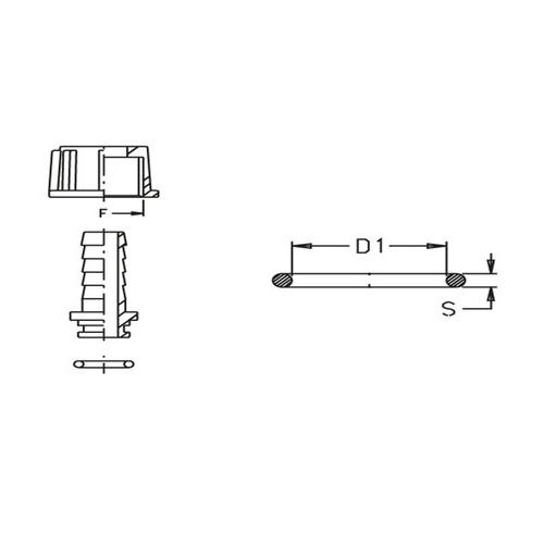 ΛΑΣΤΙΧΑΚΙ O RING 1 1/4" ΔΙΑΜΕΤΡΟΥ 26.6Χ2.6 mm