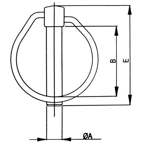 FORGED LINCH PIN Φ11