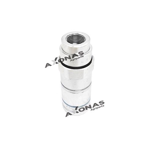 QUICK RELEASE FEMALE COUPLING PUSH-PULL 1/2" FEMALE THREAD (LONG)