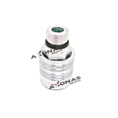 QUICK RELEASE FEMALE COUPLING Μ22Χ1.5 MALE THREAD (SHORT)