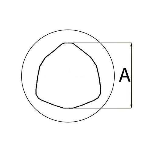 TRIANGULAR YOKE 8HP (22X54) INNER CHINESE