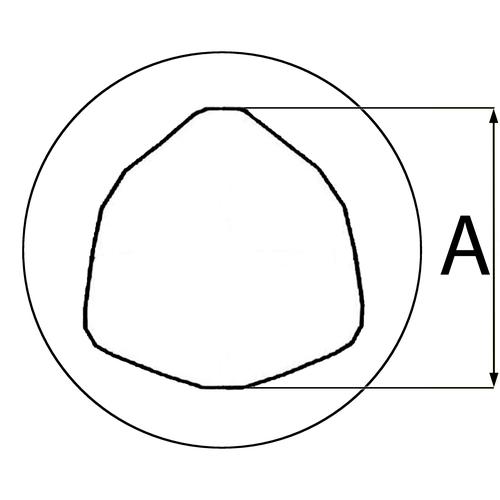 WIDE ANGLE TRIANGULAR OUTER YOKE (24X91-27X75)