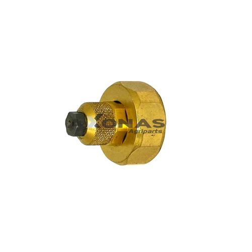 BRASS HEADE WHIT STAINLESS STEΕL