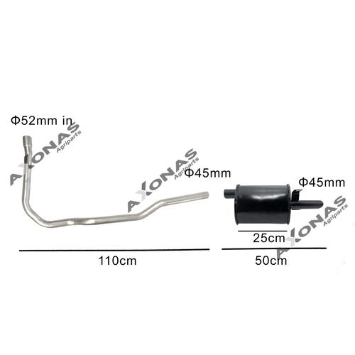 BOTTOM SILENCER FORD 3000-5000 COMPACT