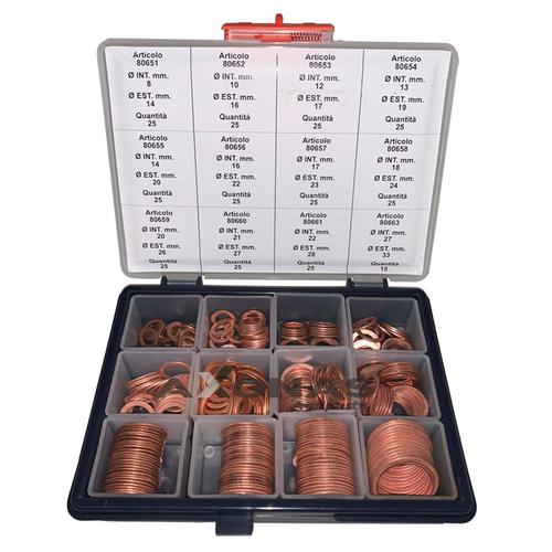 COPPER WASHERS' BOX - 290 PCS