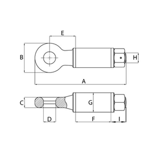 SWIVEL TOWING EYE No.4