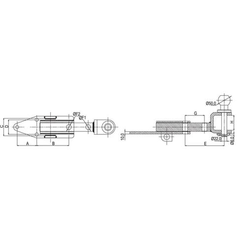 DRAUGHT CONNECTOR TYPE A (KUBOTA)