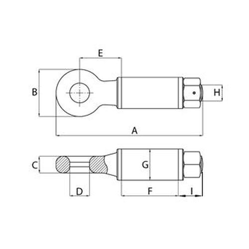 SWIVEL TOWING EYE No.10