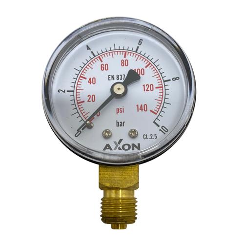 PNEUMATIC GAUGE Φ50mm BOTTOM CONNECTION 1/4