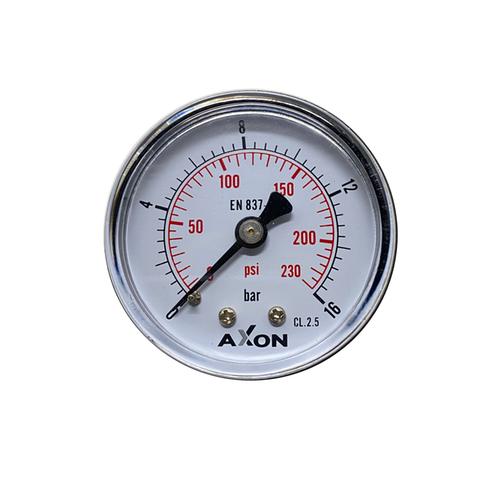 PNEUMATIC GAUGE Φ50mm BACK CONNECTION 1/8