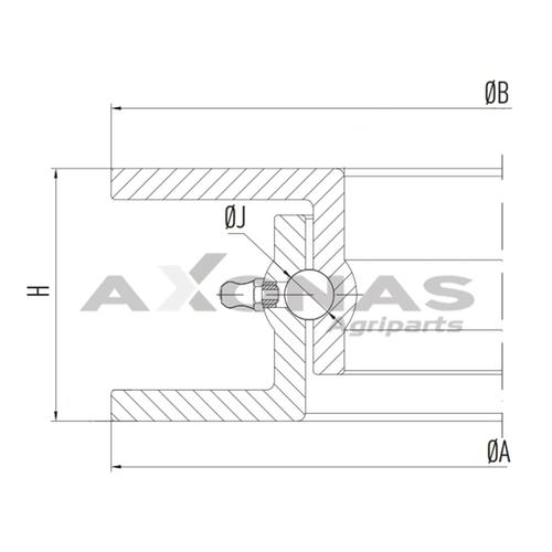 ΜΥΛΟΣ ΠΛΑΤΦΟΡΜΑΣ 110cm Φ16