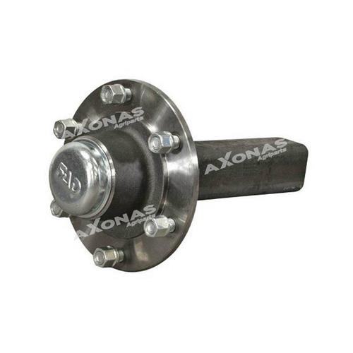 WHEEL HUB 35X35 SQUARE AXLE 4 BOLTS 200mm