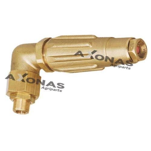 CURVED LIGHT BRASS NEBULIZER SPRAYER