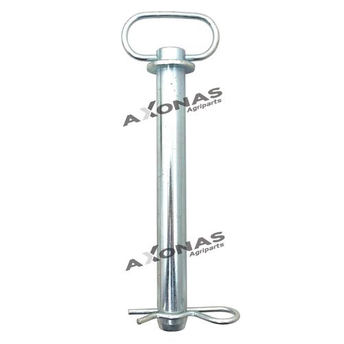 HITCH PIN WITH HAIR PIN (OVAL HANDLE) DEUTZ 25X225mm