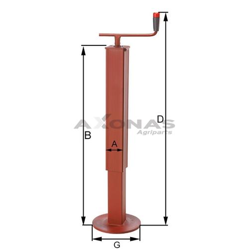 PARKING JACK 40X500 (NORMAL TYPE)