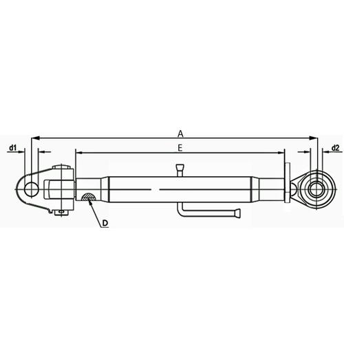 ΡΑΝΤΑΡ ΜΕ ΑΡΘΡΩΣΗ 30Χ3 min-max 570-830