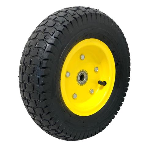 WHEEL WITH METALLIC RIM 13x5.00-6 4PR (Shaft: Ø16-Ball Bearing)