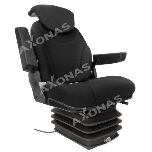 TRACTOR SEAT WITH FOLDABLE ARMREST & PNEUMATIC SUSPENSION 12V